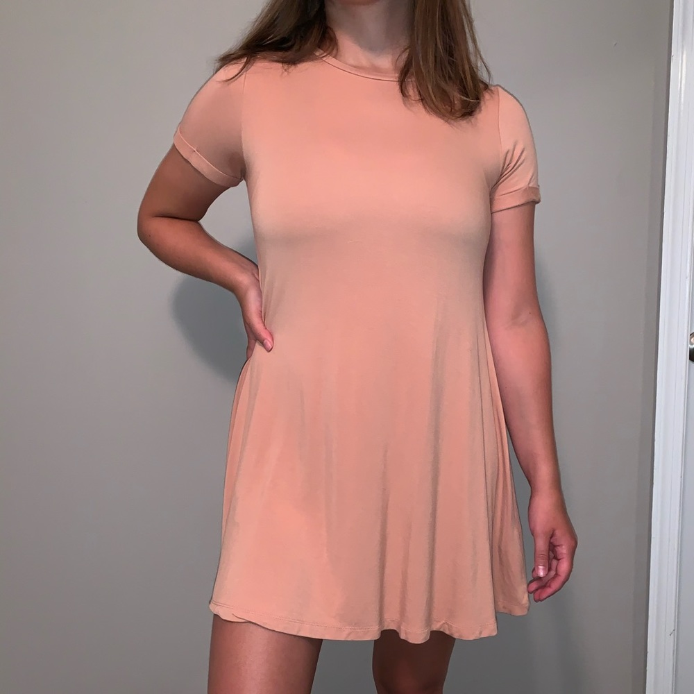 Forever21 Blush T Shirt Dress